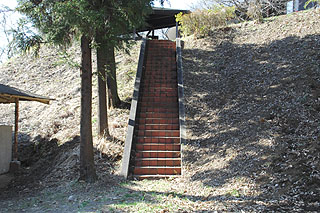 セントラルロッジ跡地の階段