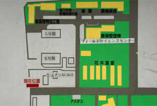 農畜産物加工室付近の地図