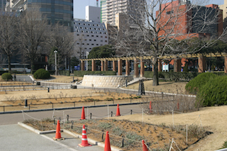 山下公園の庭園