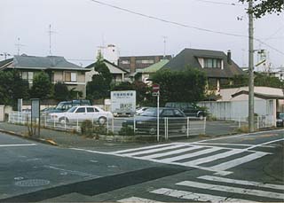 田園調布の駐車場