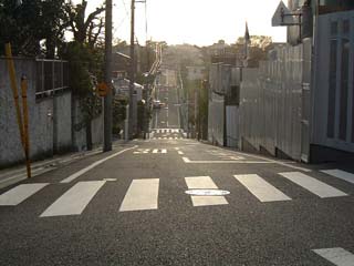 ポインターの車窓から見える坂？　その１